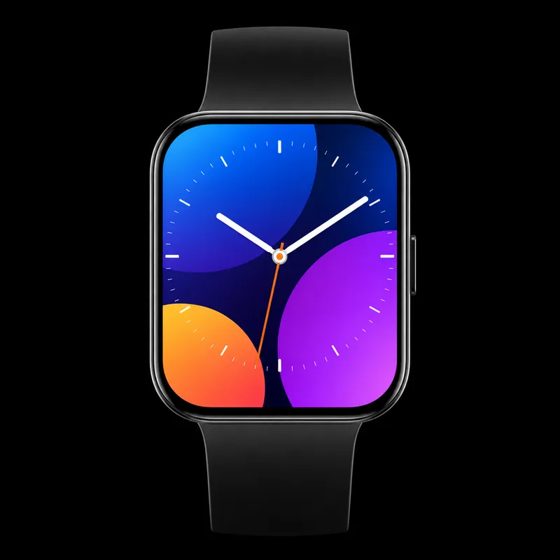 Apple Watch Series 10 de frente com tela acesa